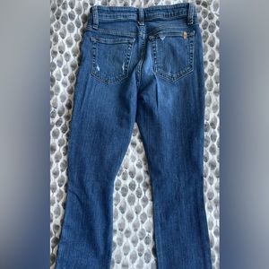 Distressed Joe’s jeans , skinny ankle size 0/24